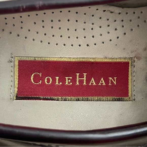 Cole Haan Brown/Burgundy Leather Loafers - Picture 10 of 11